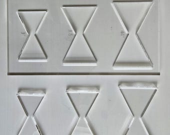 Acryl Fliege Oberfräse Vorlage: Holzinlay
