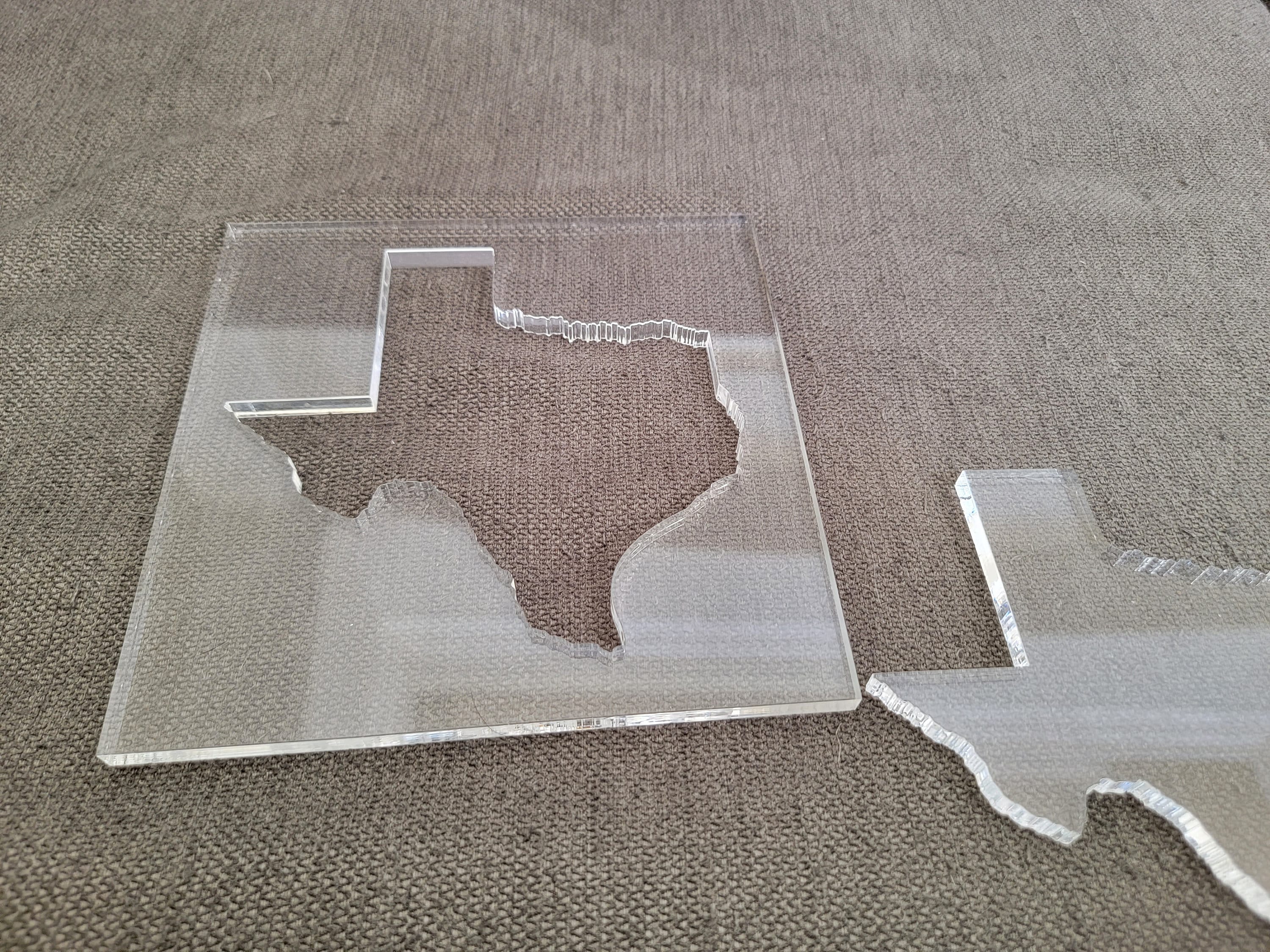 Acrylic Texas Router Template: Woodworking Stencil - Etsy