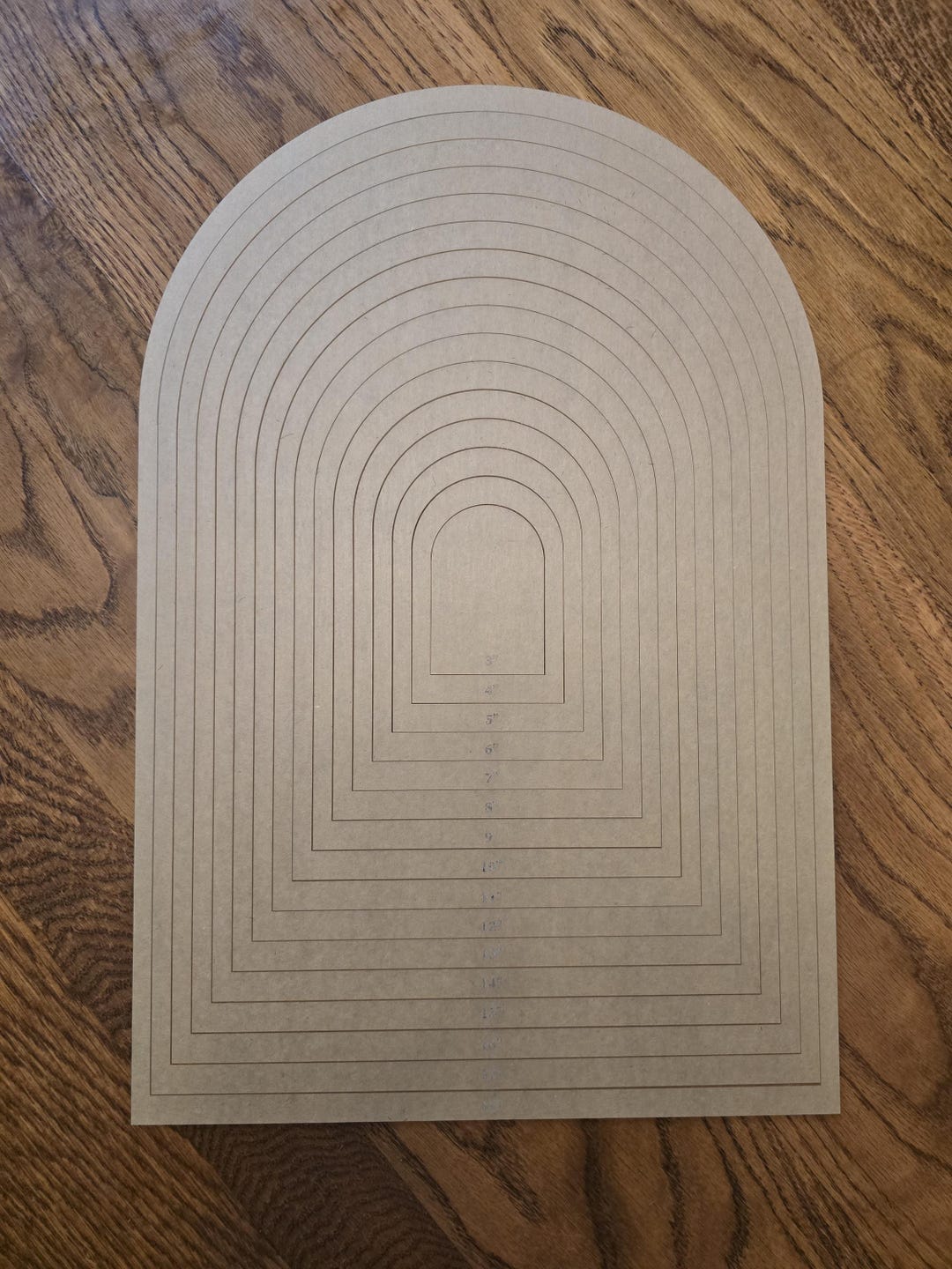 Arch Router Template Acrylic Arch Router Template - Etsy