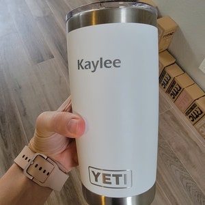 YETI 20OZ Tumbler - Custom Engraved YETI Rambler Tumbler - 20 OZ