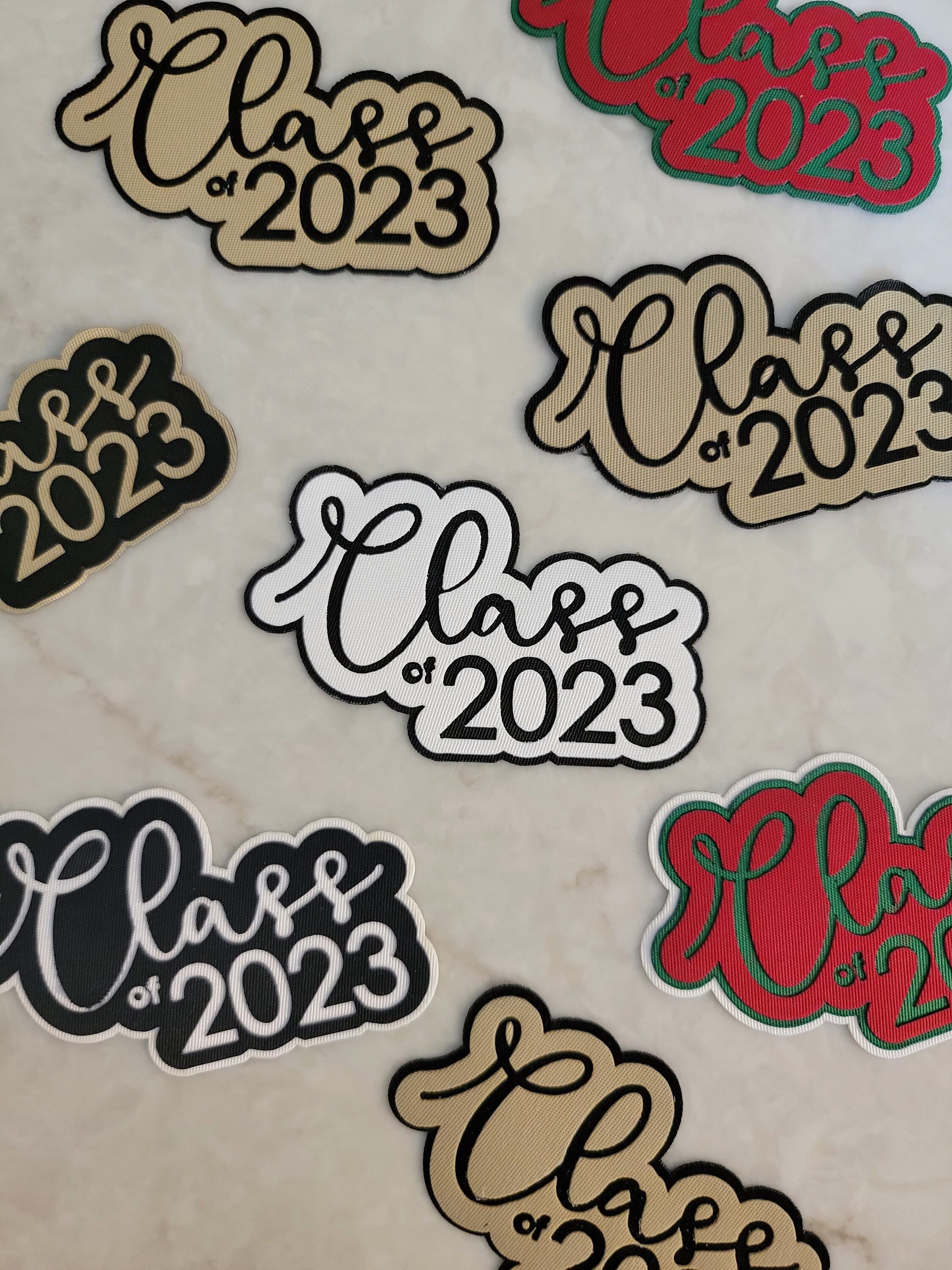 Custom Engraved Class of 2024 Patch Class of 2024 Patch for Etsy
