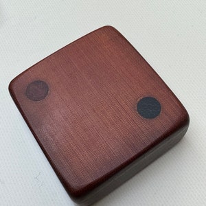 Handmade worry stone vintage materials