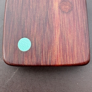 Handmade worry stone vintage & rare micarta