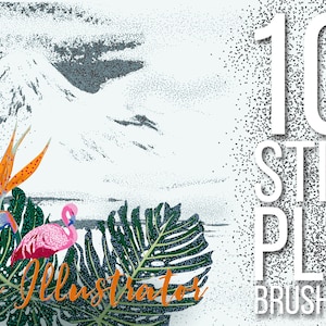 Stipple Brushes for Illustrator