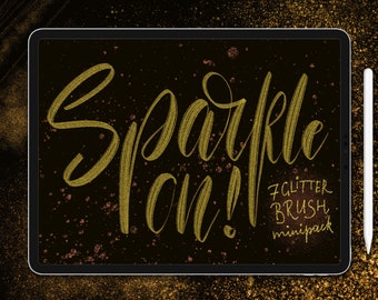 Glitter Procreate Brushes Pack