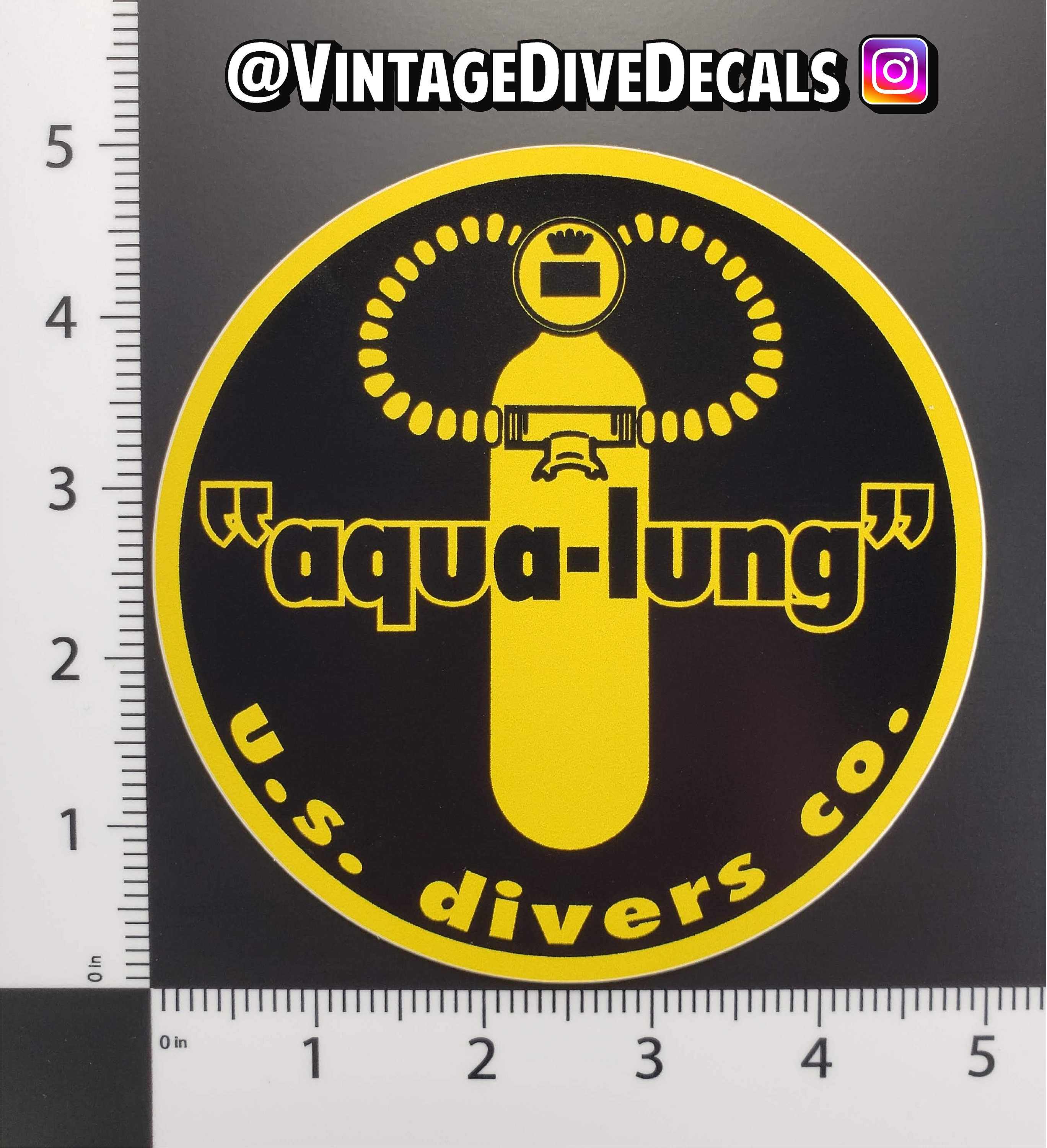 INDIGOS UG Adesivo Auto - Sticker - Auto - JDM - Die Cut - Real Life Mermaid Decal Scuba Diver Dive Flag Sticker - Pink - Rosa - 96 mmx88 mm
