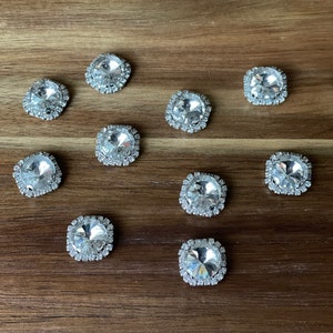 Rhinestone Push Pins or Magnets