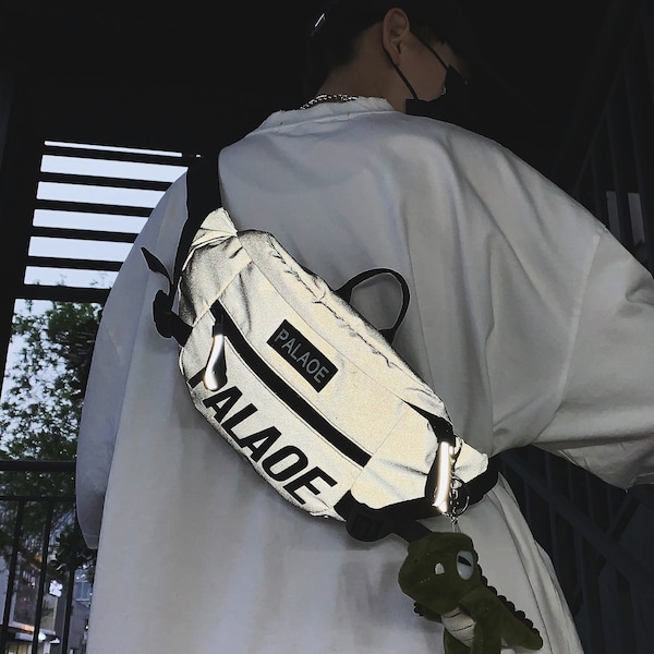 reworked nike shoulder bag
