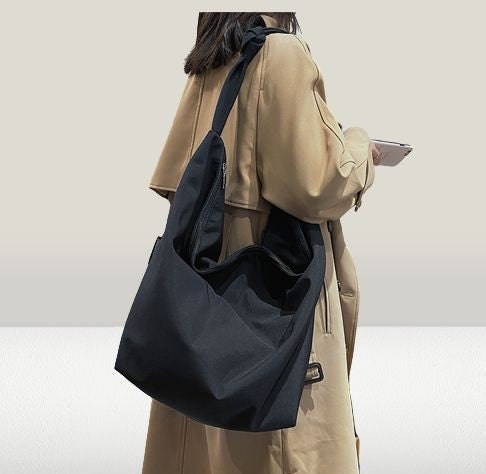SEINPURE Women Nylon Crossbody Bag Waterproof Multi Pockets Shoulder Handbags Small Lightweight Travel Purse Adjustable Strap