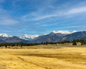 Bob Marshall Wilderness,  Montana Scenery, Montana Mountain Photo, Mountain Scenery,  Spring in the Rockies