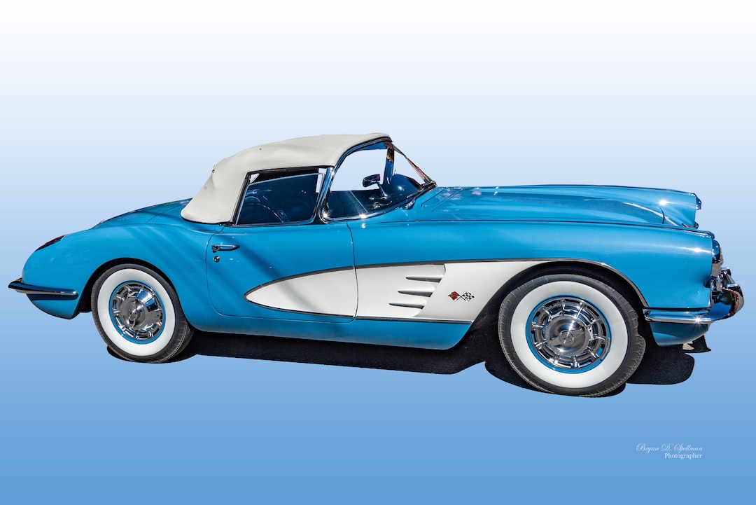 1960 Chevrolet Corvette, 1960 American Cars, Classic Sports Car