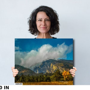 Serious clouds over Blodgett Canyon, Ravalli County, Montana, USA