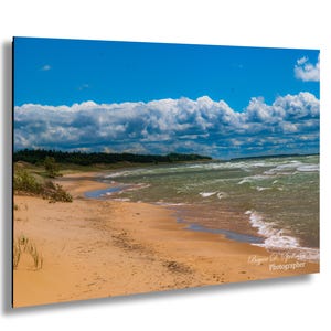 Lake Michigan Beach Wall Art, Upper Peninsula Landscape Photography, Perfect for Home Decor & Business Spaces, Beach Photography, Michigan