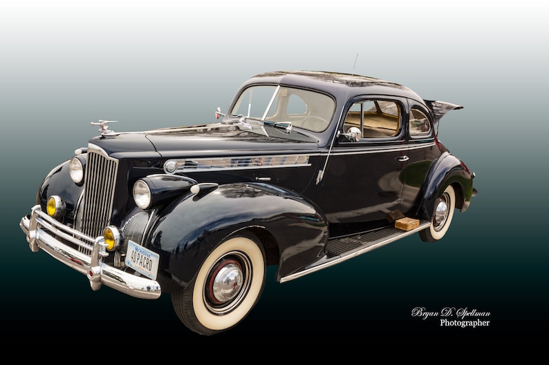 A 1940 Packard Coupe