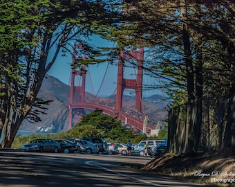 San Francisco Fotografie, Kalifornien Fotografie, San Francisco Bay, Golden Gate Bridge, großer Fotodruck, Acryldruck, Metalldruck,