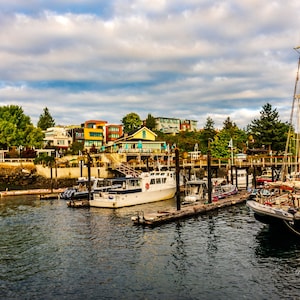 Friday Harbor Washingon, Waterfront Photography, Washington State Photography, San Juan County, Home Decor, Wall Art, Friday Harbor Photo