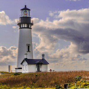 Yaquina Head Lighthouse, Lighthouse Photography, Oregon Coast Photography, Pacific Coast Photography, paper, canvas, metal, acrylic