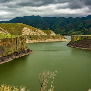 More&#39;s Creek, Ada County Idaho Photography, Moutain River Photo, Canvas Wall Art