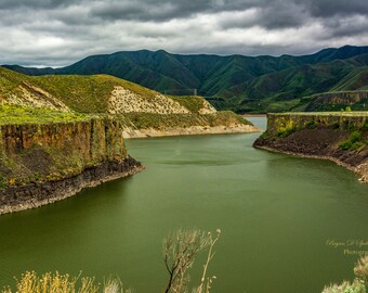 More's Creek, Ada County Idaho Photography, Moutain River Photo, Canvas Wall Art