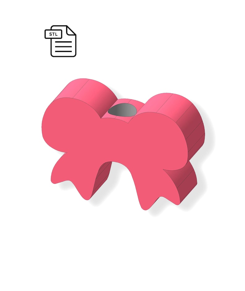 Bow Straw Topper Template STL File for 3D Printing Birthday Etsy Bow Straw Topper Template STL File for 3D Printing Birthday Etsy