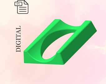 Mug Holder, Flask, Bottle, Tumbler Cradle, Cup Holder, Cup Cradle, Stl File for 3d printing - Digital Download.