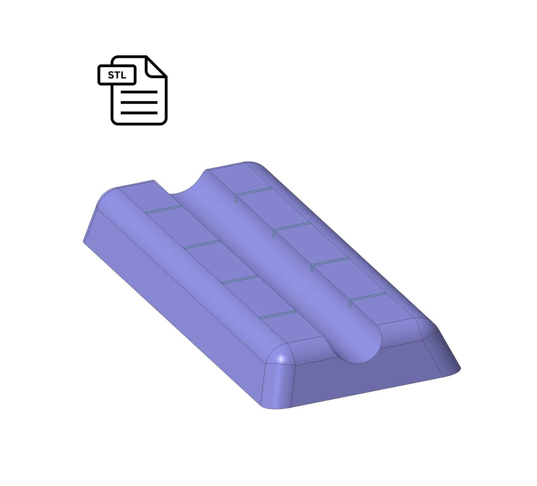 Pen Cradle, Pen Holder, Stl File for 3d Printing, Handmade Digital