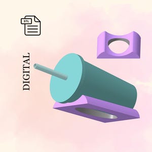 Cup Cradle, Tumbler Cradle, Stl File for 3d printing - Digital Download.
