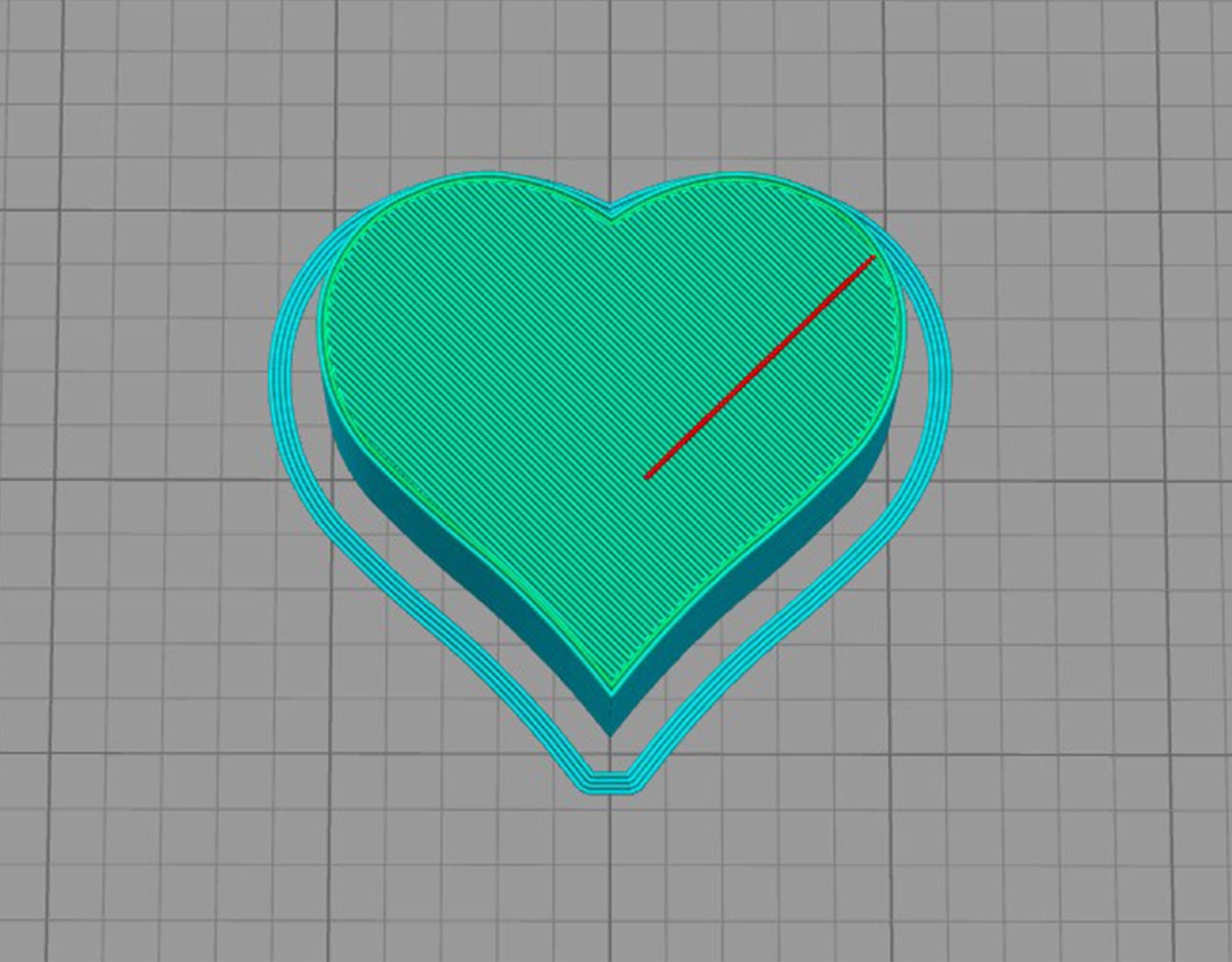 STL file Floral heart decoration, heart stencil printable 💜・Model to  download and 3D print・Cults