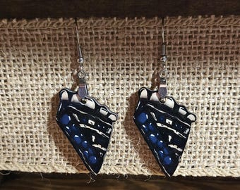 Blueberry Pie Earrings