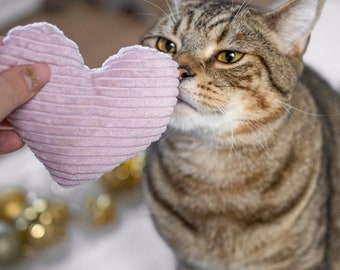 Valerian / Catnip Pillow Heart