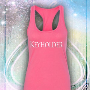 Keyholder Women&#39;s Racer Back Tank Top SlutWear