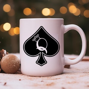 Queen of Spade Coffee Mug QoS Mug Queen of Spades Gift Hotwife Coffee Mug