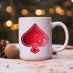 Queen of Spade Coffee Mug QoS Mug Queen of Spades Gift Hotwife Coffee Mug