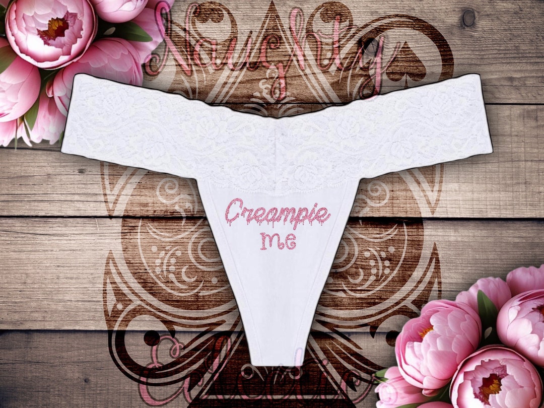 BLITZVERKAUF Creampie Me Tanga LIMITIERT Farben SlutWear SlutGear Slut String Schlampe Höschen