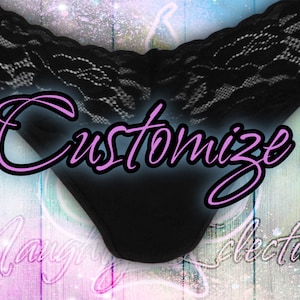 Custom - Personalized Thong - SlutWear : SlutGear