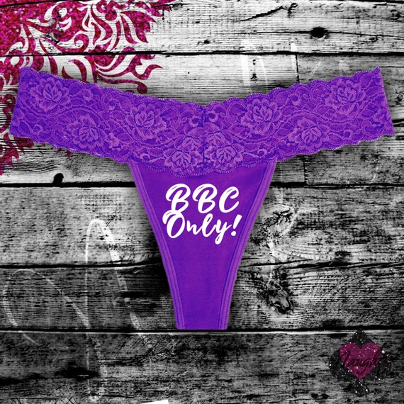 BBC Only Purple Thong Slutwear : Slutgear XS-4X Plus -  Canada