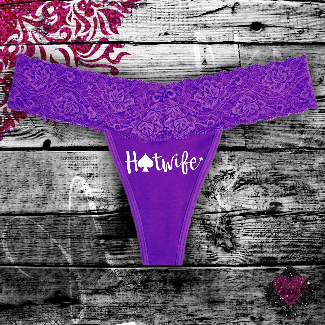 Hotwife Qos Queen of Spades Edition Purple Thong Slutwear Slutgear XS4X Plus Etsy Australia