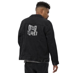 Unisex Denim Jacket | Embroidered | Just Trash