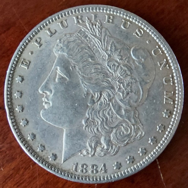 1884 Morgan Silver Dollar