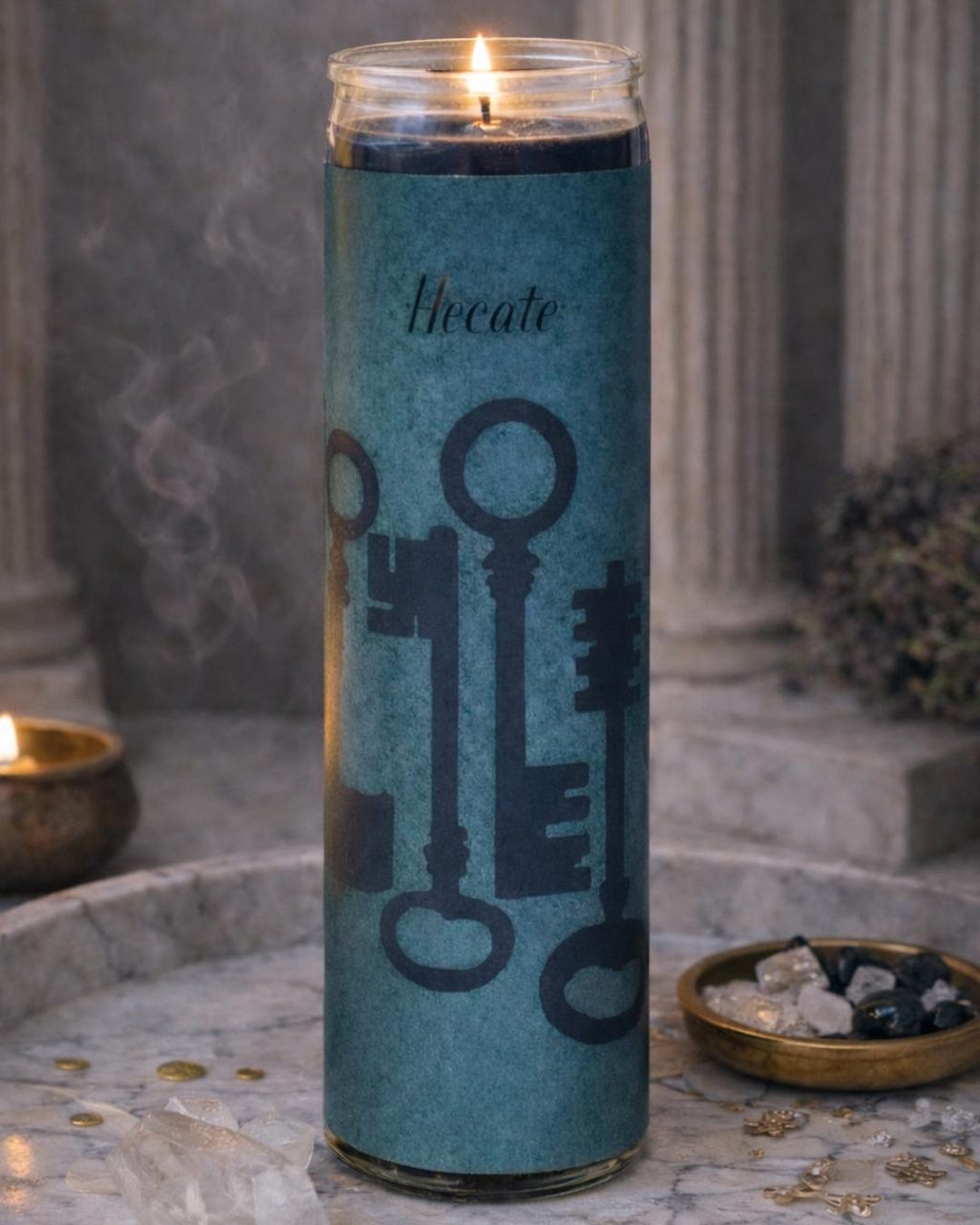 Hecate Candle | Greek Goddess Soy Candle for Psychic Energy - Etsy