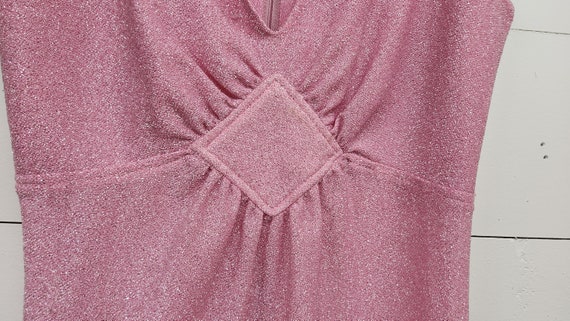 Pink sparkly evening dress by Elegant Miss of Cal… - image 3