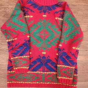 Vintage 80s Ralph Lauren Sweater - Etsy