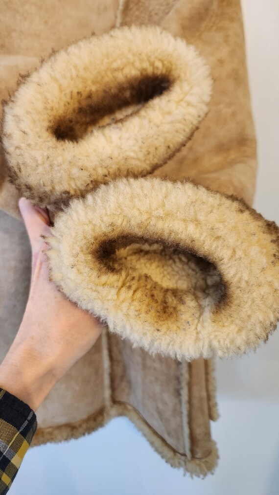 Vintage Ardney shearling women's coat. Size 15/16… - image 7