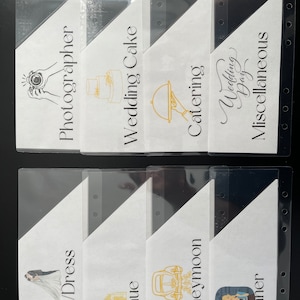 Wedding Binder