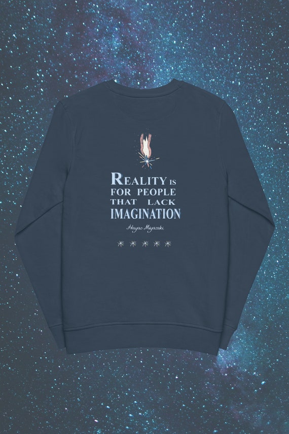 Hayao Miyazaki Unisex Organic Sweatshirt Studio Ghibli Sweatshirt Howl s Sweatshirt Etsy UK