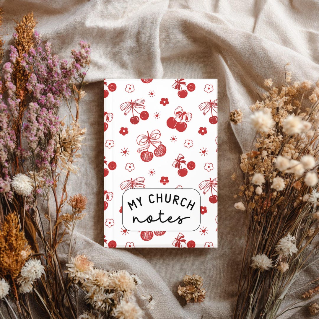 Christian Prayer Journal for Women Coquette Devotional Notebook Church ...