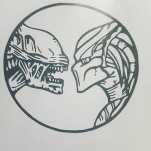 AVP | Alien Vs Predator Vinyl Decal