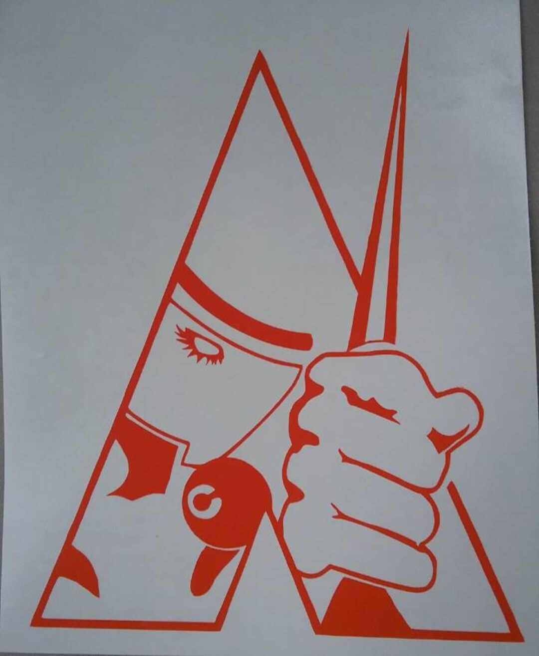 A Clockwork Orange Vinyl Decal Etsy