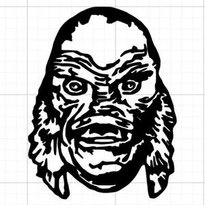 The Creature | Classic Monster Vinyl Decal