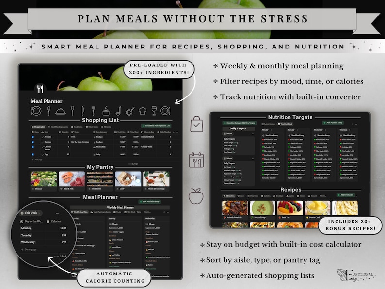 Ultimate All in One Notion Planner Template | Digital Life Dashboard ...